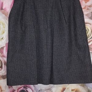 Dolce & Gabbana Charcoal A-Line Skirt